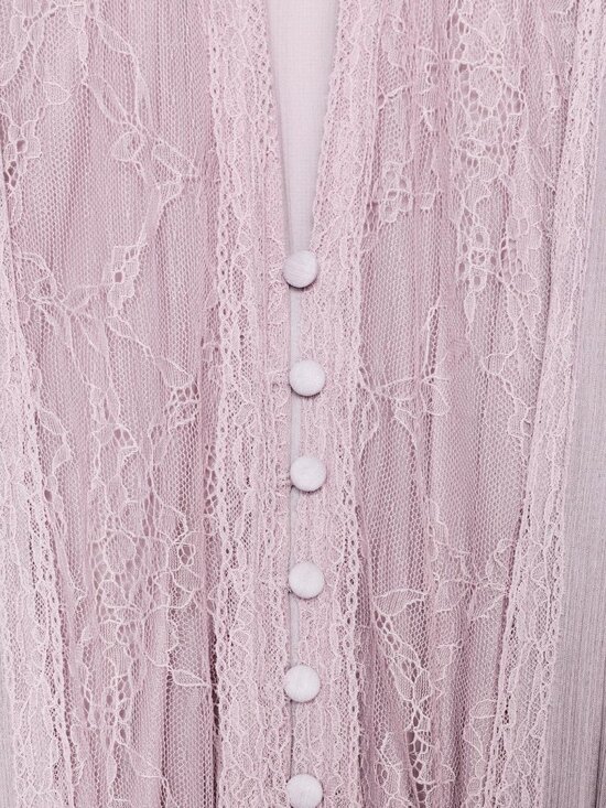 Zara Belted Combination Midi Dress - Picture 3 of 3